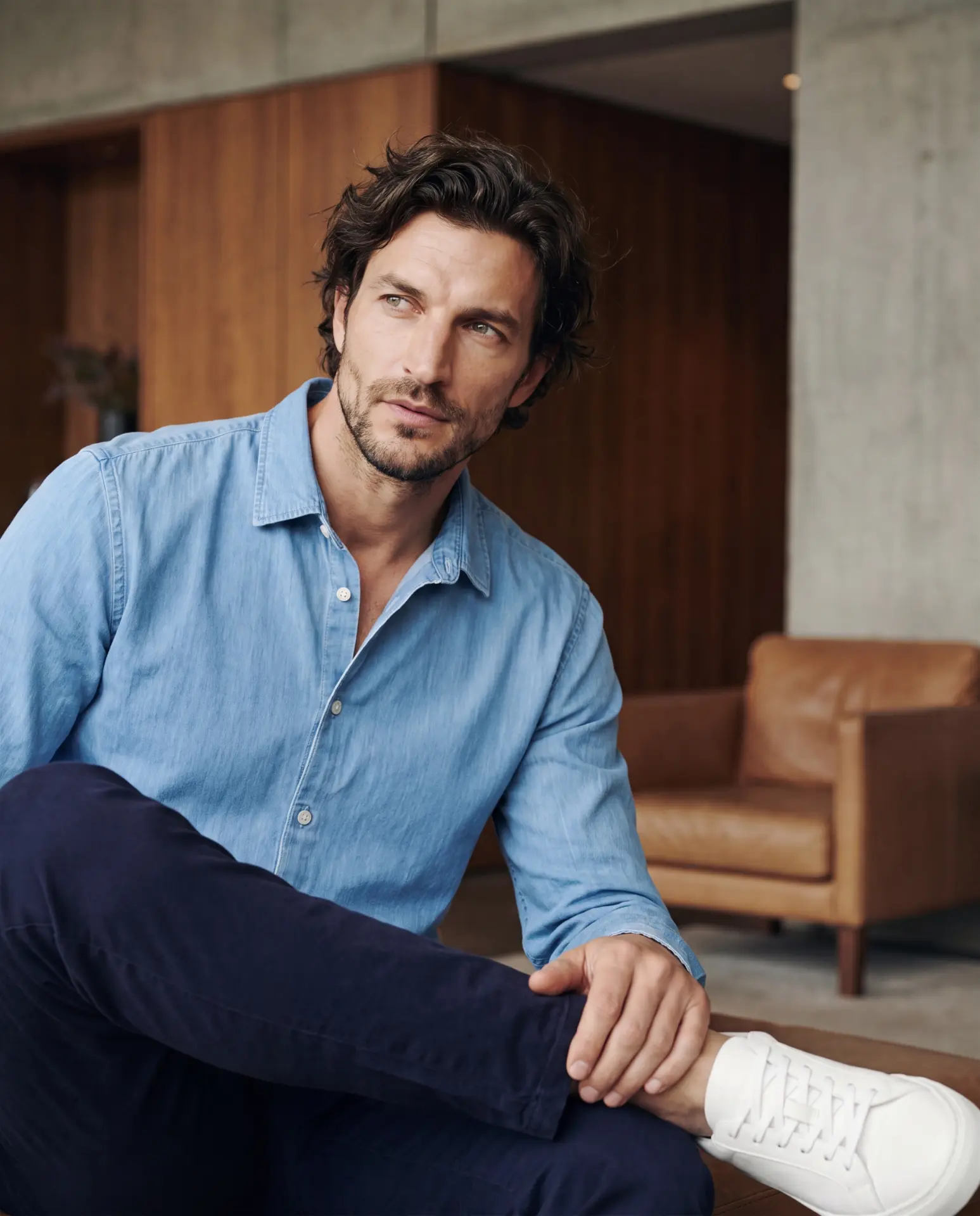 Indigold F/W editorial — Chambray Interior