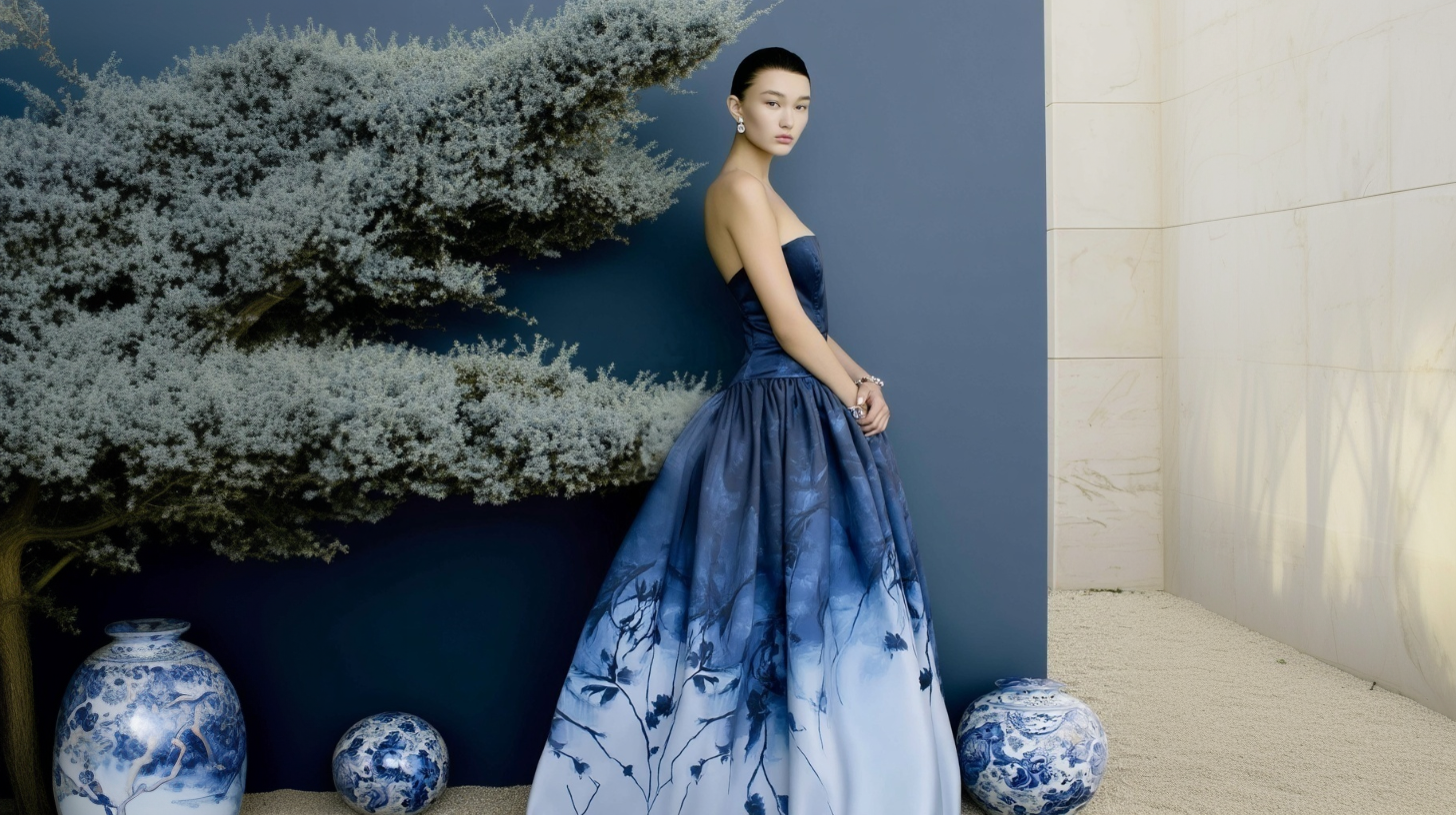 Marchesa — Blue Porcelain