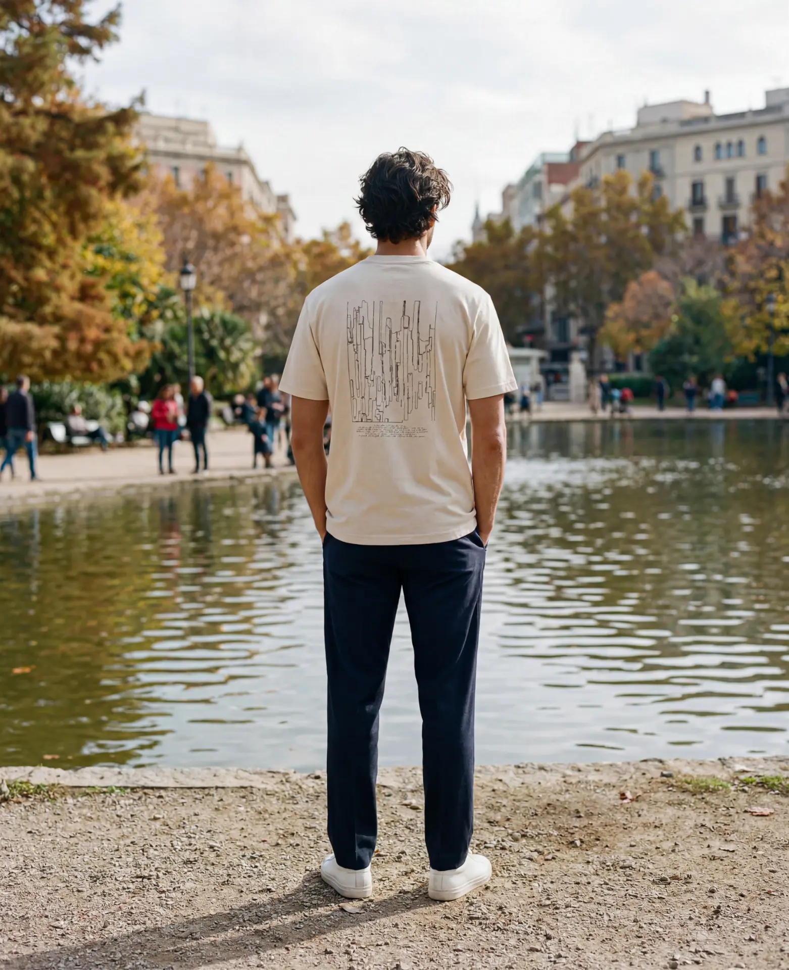 Indigold F/W editorial — Graphic Tee, Parkside