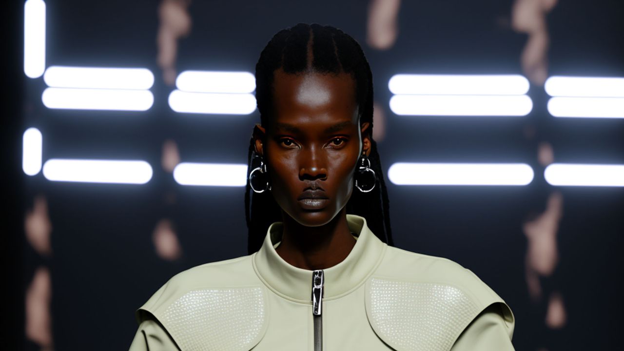 Vogue feature on the first AI Fashion Week